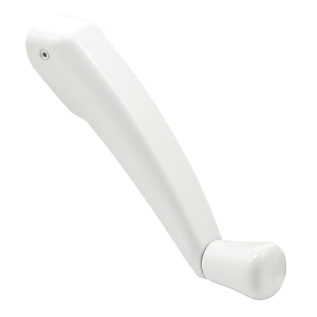 Prime-Line Window Operator Folding Crank Handle, 11/32 in. Bore, White Enamel TH 22253
